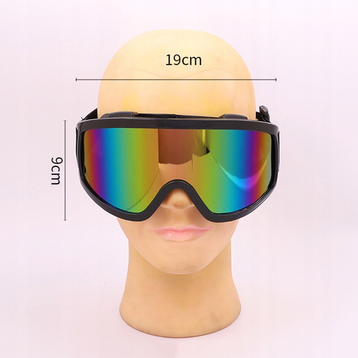 GOGLE MOTOCYKLOWE na MOTOR CROSS ENDURO QUAD KASK