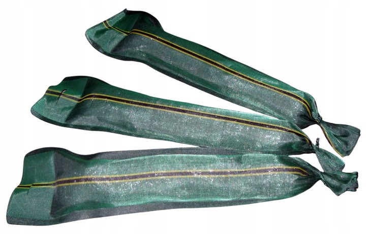 Worek na Piasek 25x100cm Worki Obciążeniowe na Pryzmy Fliz Kiszonki 50szt