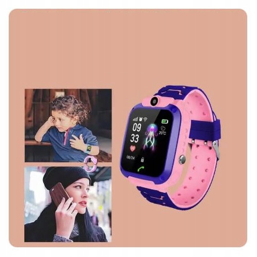 Wodoodporny zegarek dla dzieci z śledzeniem i funkcją głosową