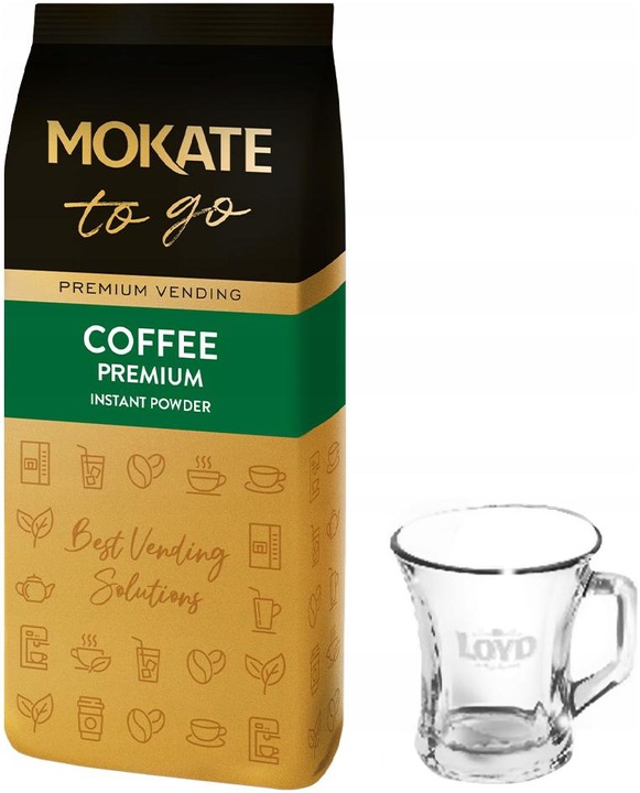 Kawa Rozpuszczalna PREMIUM 500G Duże Opakowanie Instant Mokate VENDING