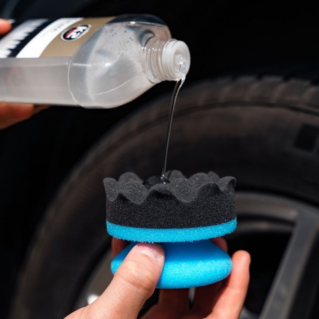 K2 APLIKATOR GĄBKOWY DO OPON DO DRESINGU PLASTIKÓW