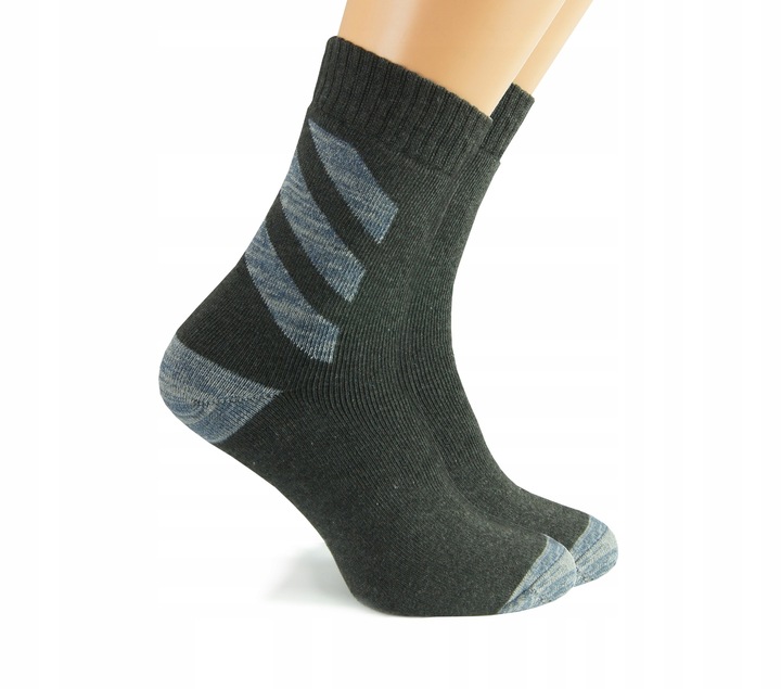 4x GRUBE SKARPETY JAKOŚĆ BAWEŁNIANE TERMO 43-46