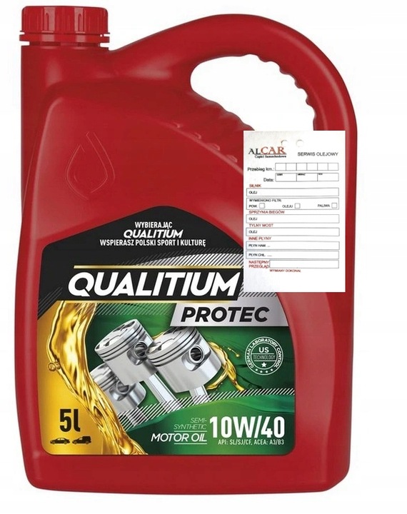 OLEJ QUALITIUM PROTEC 10W40 5L SL/SJ/CF A3/B3 VW505.00