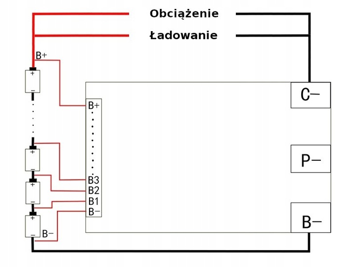411 BMS 10S 42V 15-70A Ładowarka 18650