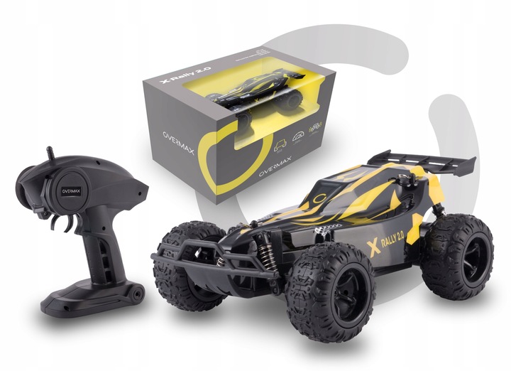 Samochód ZDALNIE STEROWANY Auto RC 20km/h DWA AKUMULATORY NAPĘD NA TYŁ