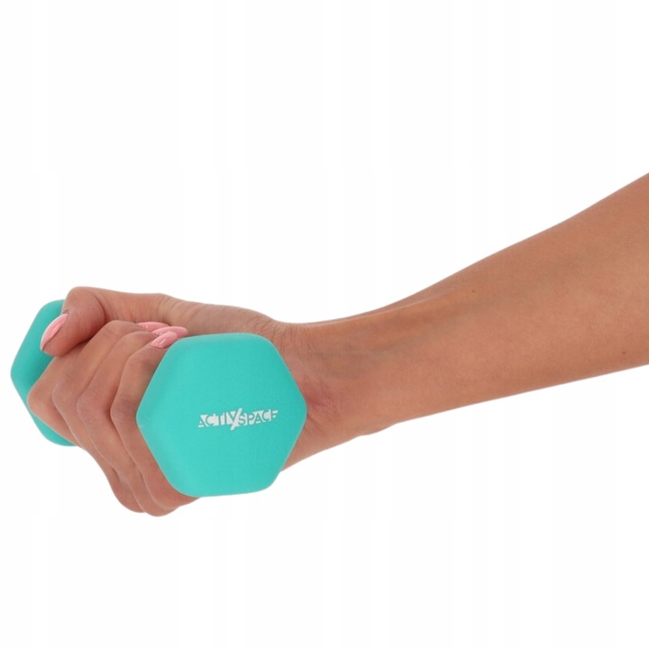 HANTELKI DO ĆWICZEŃ 2X1KG CIĘŻARKI HANTLE ZESTAW