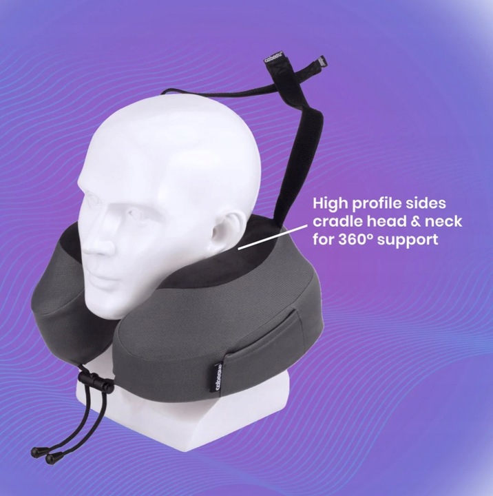 Poduszka na szyję podróżna Evo S3 Cabeau szara