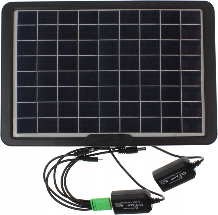 Ładowarka Słoneczna Panel Solarny 15W USB Kemping