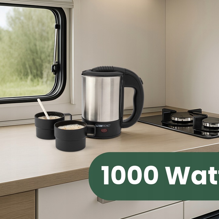 CZAJNIK ELEKTRYCZNY TURYSTYCZNY PODRÓŻNY 0,5L BPA FREE WKR 3624