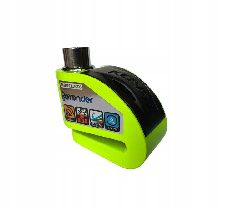 Blokada tarczy hamulcowej z alarmem KOVIX KT6/KD6