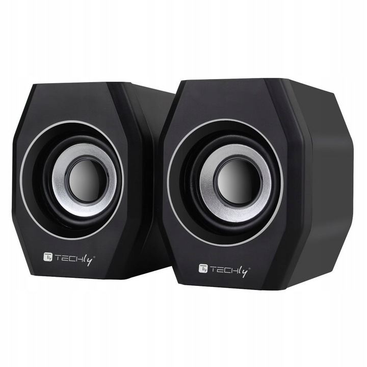 Mini Głośniki Komputerowe 2.0 Jack 3.5mm 6W USB