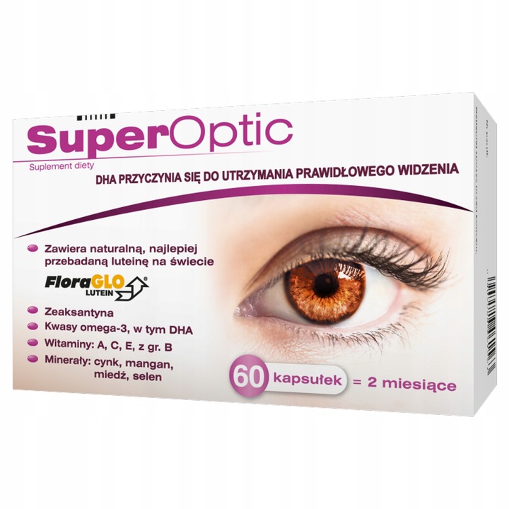 Suplement diety Superoptic luteina kapsułki 60szt