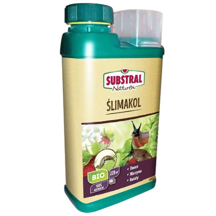 GRANULAT NA ŚLIMAKI 685g Substral Naturen Ślimakol EKO BIO + LIMA ORO 200G