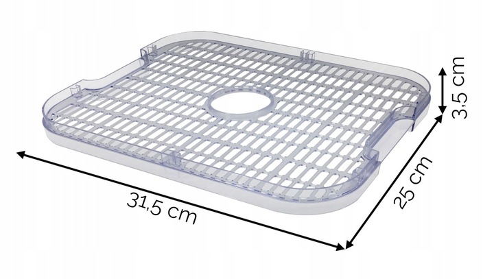 4 Sita Sito do suszarki do Grzybów Owoców Warzyw Ziół Yoer VitaSave FD01S