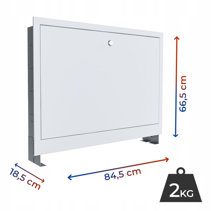 SZAFKA PODTYNKOWA DO ROZDZIELACZA 11-12 OBW SKRZYNKA ROZDZIELACZA