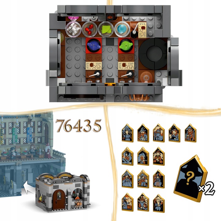 LEGO HARRY POTTER ZAMEK HOGWART: ZAJĘCIA Z ELIKSIRÓW 76431 PREZENT
