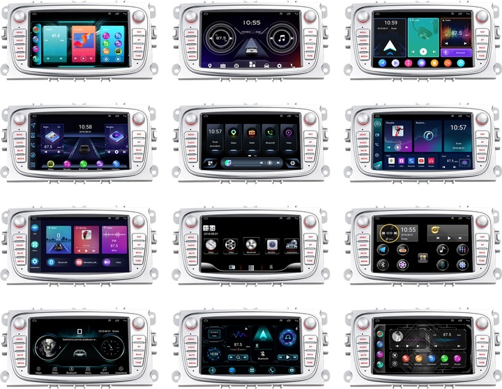 RADIO NAWIGACJA ANDROID FORD KUGA S-MAX GALAXY MONDEO FOCUS C-MAX BLUETOOTH