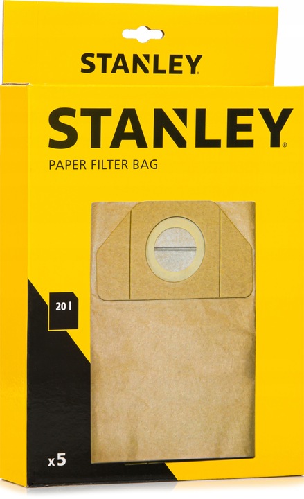 WORKI DO ODKURZACZA STANLEY SXVC20PE SXVC20PTE SXVC20XTE ZESTAW 5 SZT.