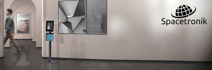 Wolnostojący Ochronny Statyw podstawka obudowa POS na tablet regulowany