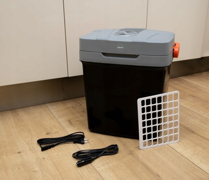 LODÓWKA TURYSTYCZNA SAMOCHODOWA 12V 230V USB FUNKCJA GRZANIA