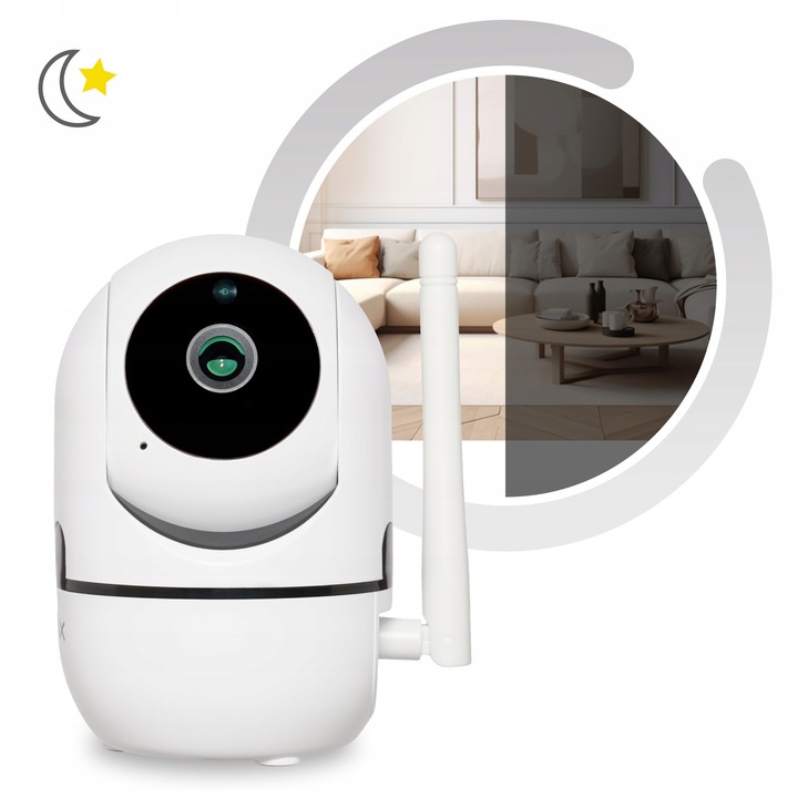 KAMERA DLA PSA KOTA DO OBSERWACJI MONITORING DOMU APLIKACJA Karta SD GRATIS