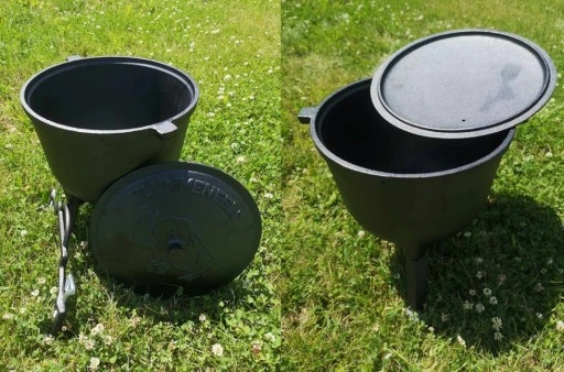 KOCIOŁEK ŻELIWNY MYŚLIWSKI GAR BLUMMENFELD 4L