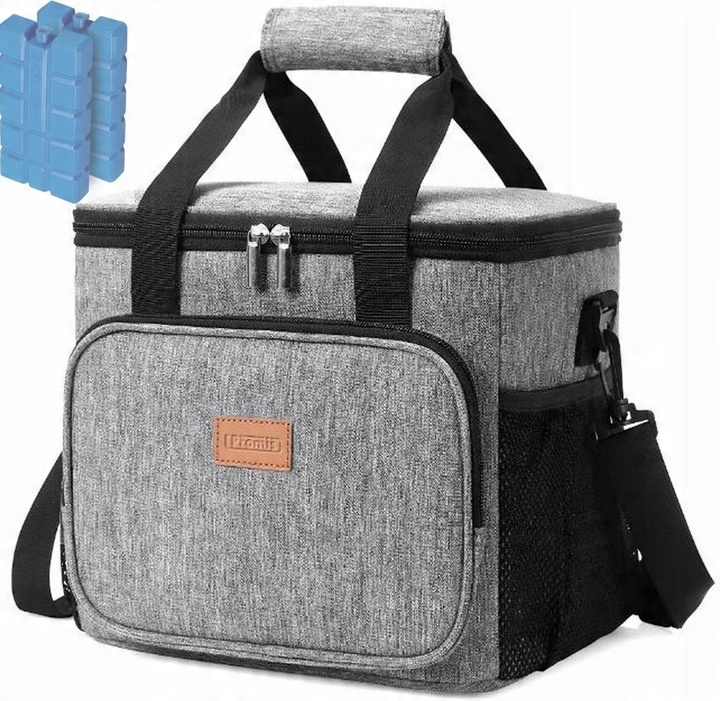TORBA TERMICZNA TL28 PLAŻOWA PIKNIKOWA lodówka TURYSTYCZNA Duża 28 L+WKŁADY