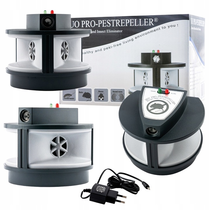 Odstraszacz kun Duo Pro Pestrepeller LS-927M na myszy szczury