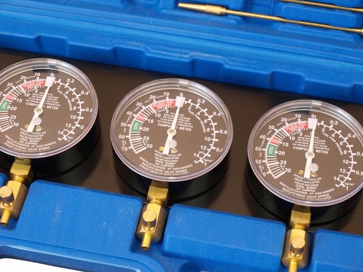 WAKUOMETR DO SYNCHRONIZACJI GAŹNIKÓW – MAX ZESTAW WSKAŹNIKÓW - WAKUOMETRÓW