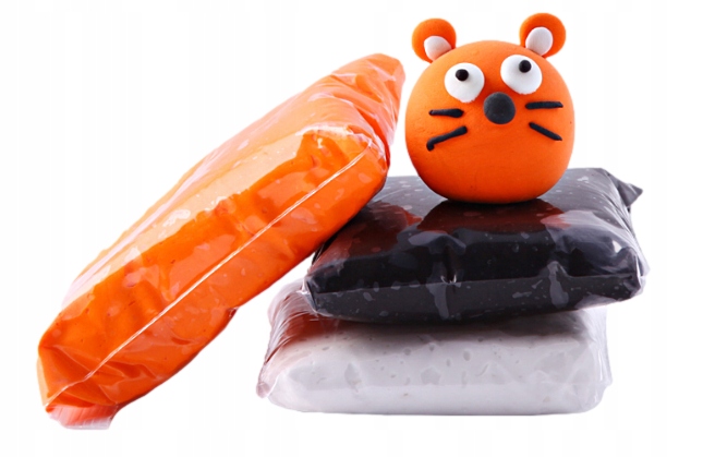 96 szt PLASTELINA MAGICZNA SENSO GLINA POLIMEROWA piankowa masa DLA DZIECI