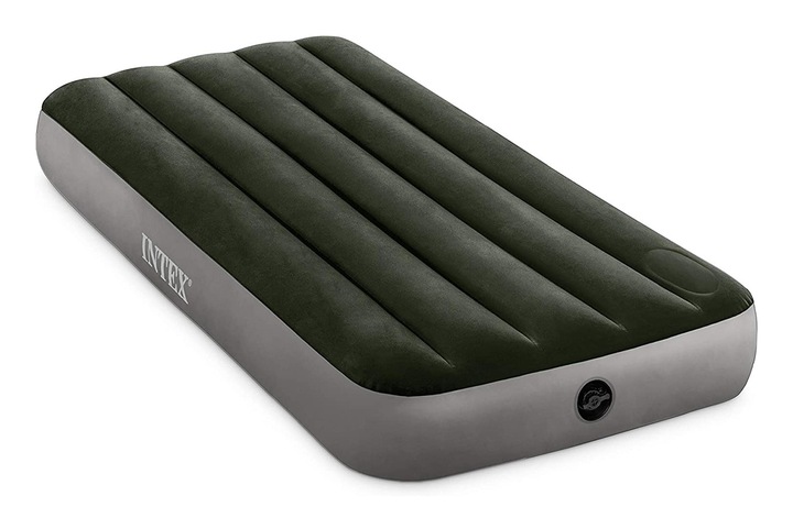 MATERAC DMUCHANY INTEX Z POMPKĄ ŁÓŻKO JEDNOOSOBOWY
