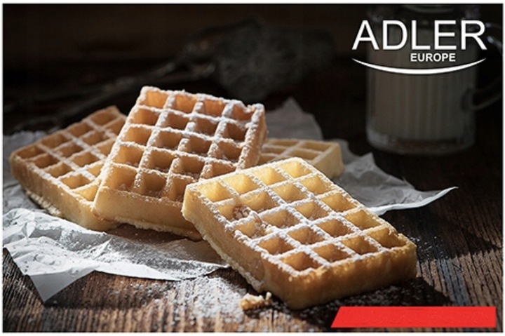 GOFROWNICA 4 CHRUPIĄCE GOFRY DUŻA MOC 1500W AD3036