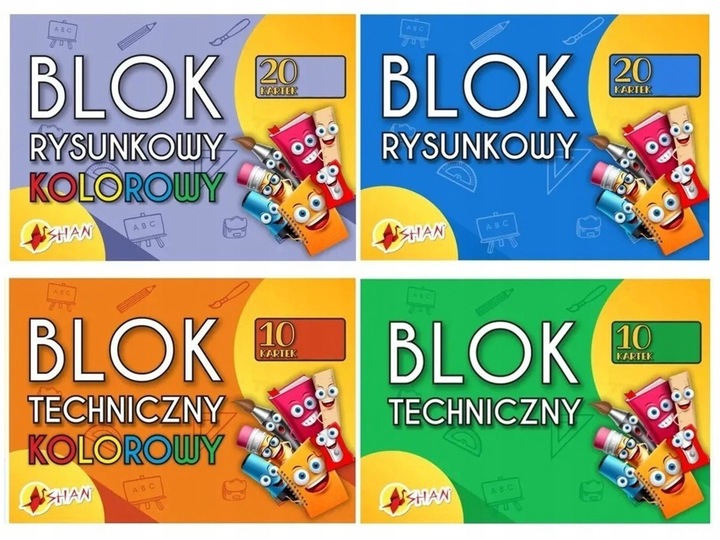 Wyprawka szkolna z zeszytami 4-8 XXL