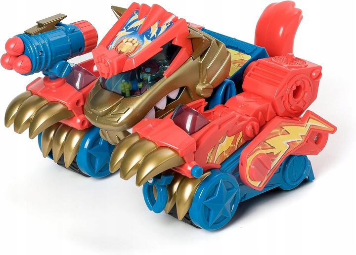 Zestaw Magicbox SuperThings Wild Tigerbot transformer zmienia się w pojazd