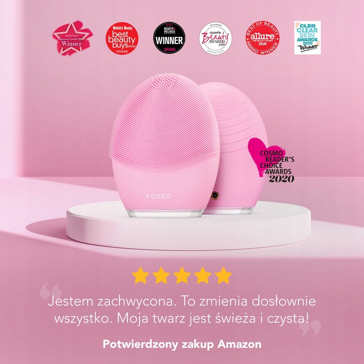 FOREO luna 3 sonic toothbrush