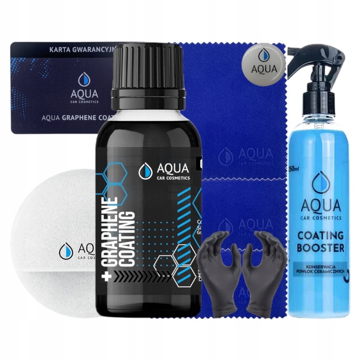 AQUA POWŁOKA GRAPHENE COATING + CERAMIC BOOSTER