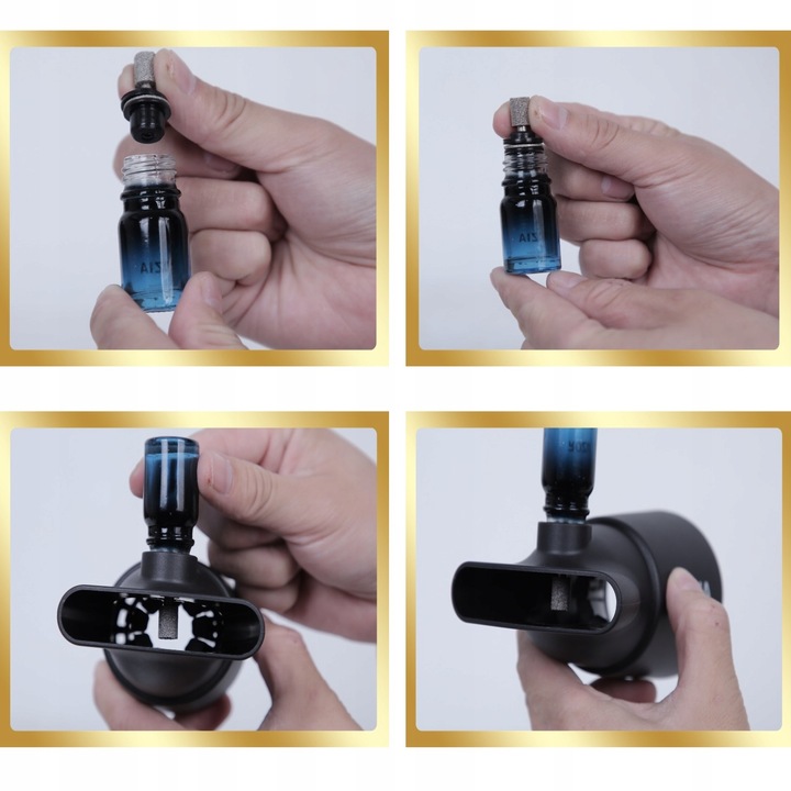 LUMINEO suszarka PRO do włosów 2400W 5w1 jonizacja dyfuzor olejków 3x serum