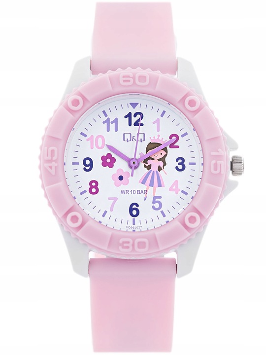 ZEGAREK QQ VQ96J027Y DLA DZIEWCZYNKI Z KSIĘŻNICZKĄ