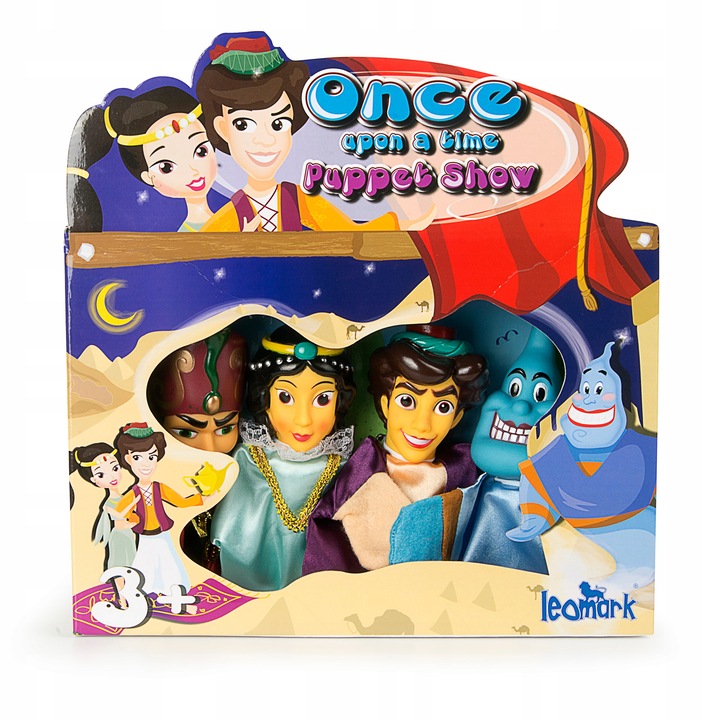 Pacynki zestaw postaci z 4 baśni