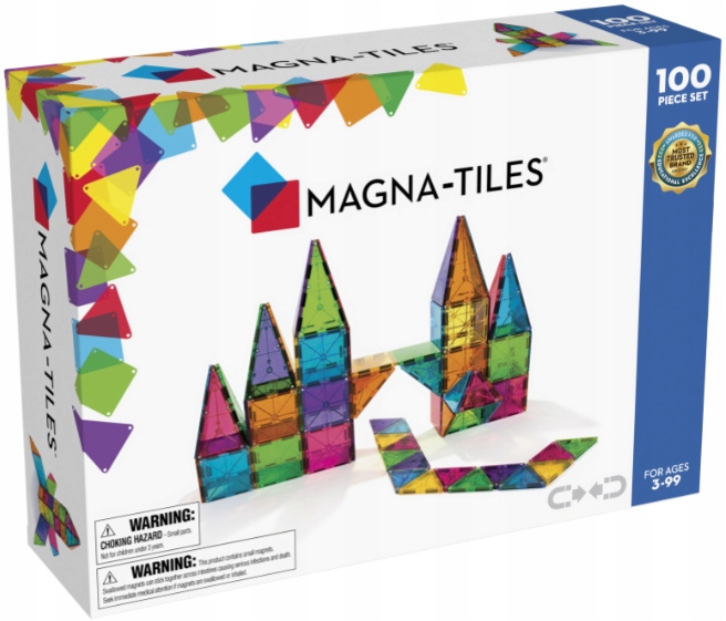 MAGNA-TILES Klocki Magnetyczne Classic 100 el.