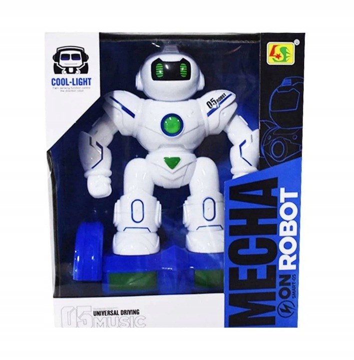 ROBOT TAŃCZĄCY KOSMITA NA BATERIE ŚWIATŁO DŹWIĘK