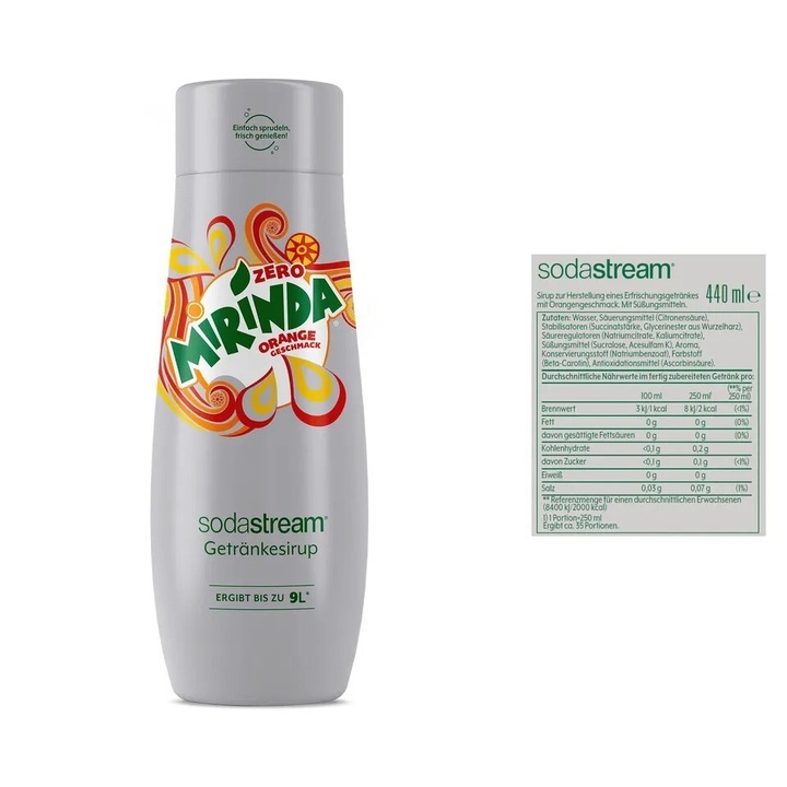 SYROP KONCENTRAT SODASTREAM MOUNTAIN DEW CZARNY