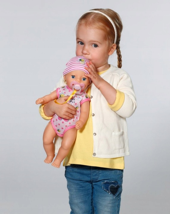 Baby born Lalka Interaktywna Lena 7 Funkcji Bobas Niemowlę Dziewczynka