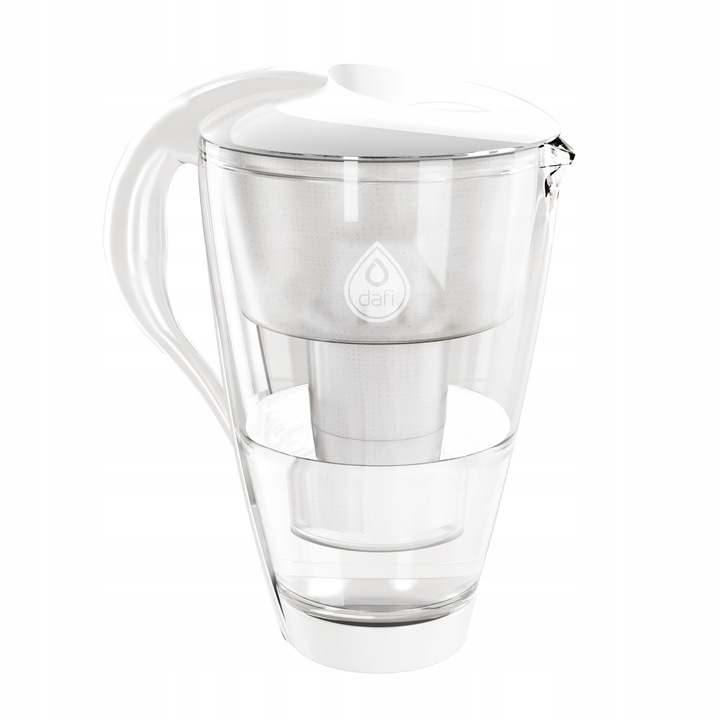 Dzbanek filtrujący szklany Dafi Crystal LED 2l + 1x Filtr Dafi Classic