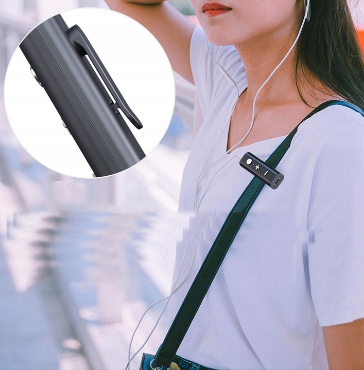 Adapter Audio Bluetooth AUX Odbiornik minijack bezprzewodowe słuchawki BT