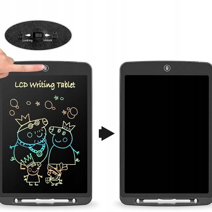 MAGICZNY TABLET DO RYSOWANIA 10 CALI TABLICA ZNIKOPIS