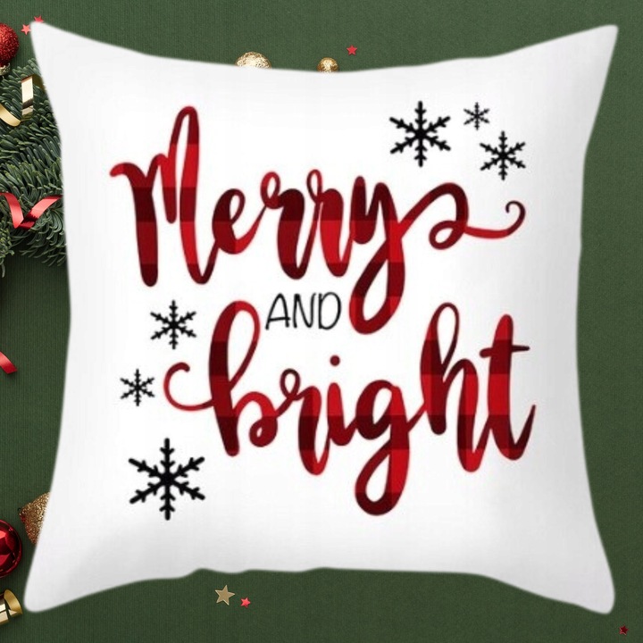 4x ZESTAW POSZEWKA NA PODUSZKĘ ŚWIĄTECZNA POSZEWKI ŚWIĄTECZNE Święta 40X40