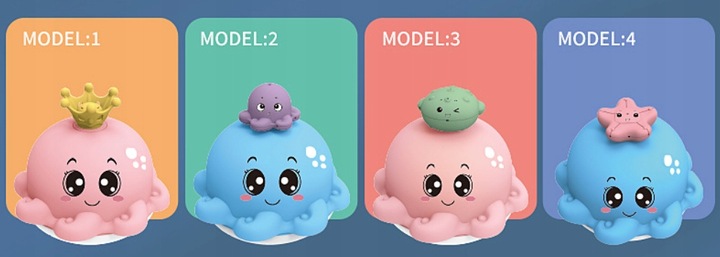 Pływająca Fontanna Ośmiorniczka do Basenu Kąpieli