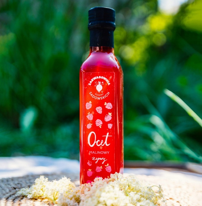 PASIEKA SADOWSKICH Ocet malinowy zdrowy 250ml
