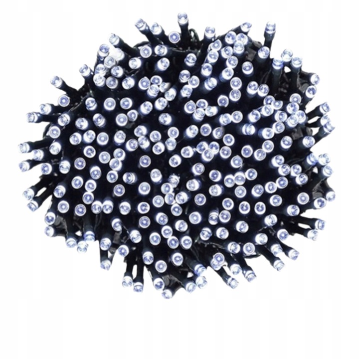 LAMPKI CHOINKOWE 500 LED BIAŁE ZIMNE 35M PROGRAMATOR ŚWIATEŁKA ŁAŃCUCH